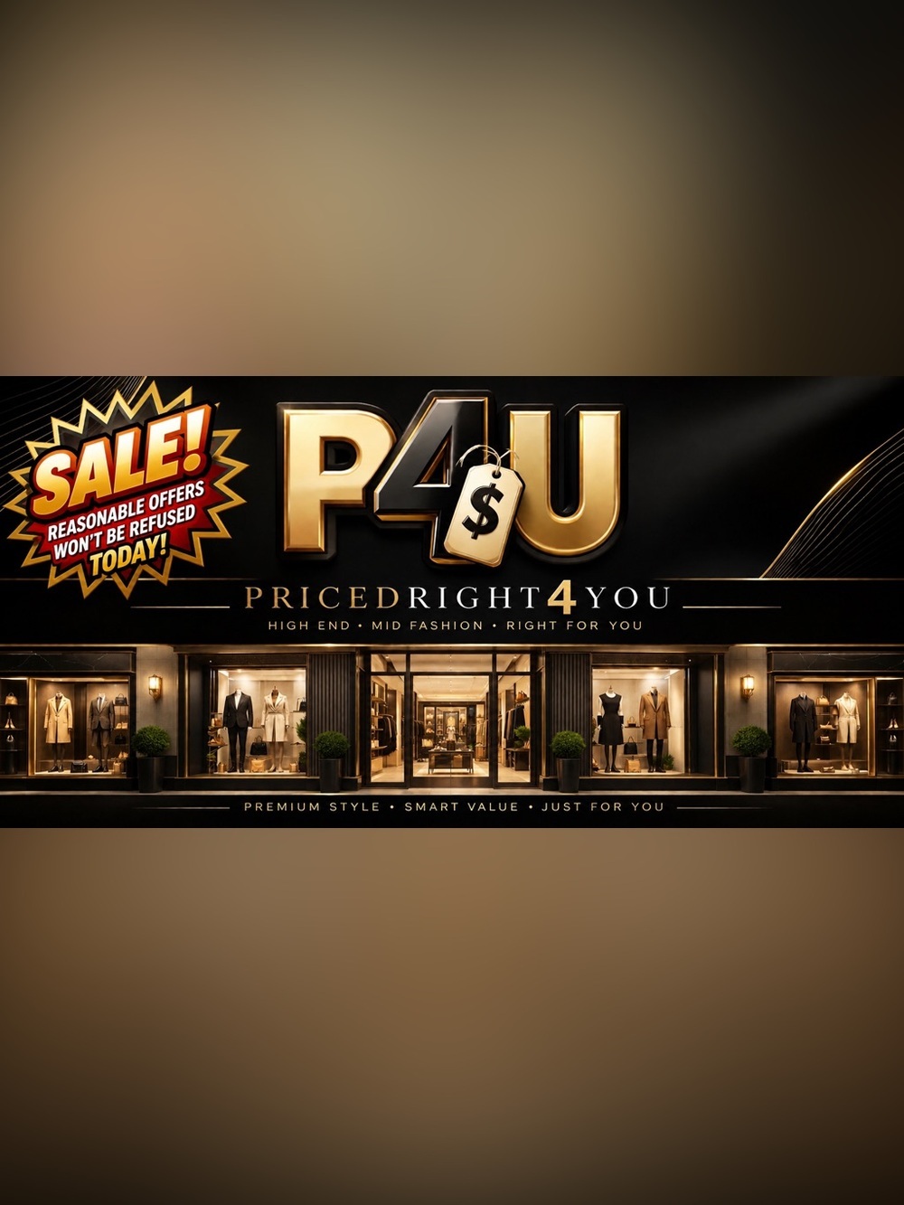REASONABLE OFFER sale today closet clear out

Make a reasonable offer